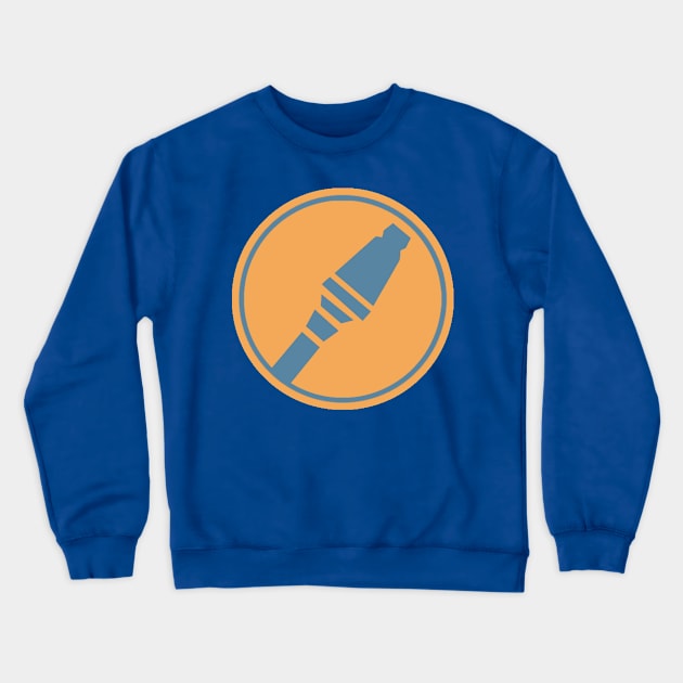 Team Fortress 2 - Blue Soldier Emblem Crewneck Sweatshirt by Reds94